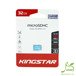 رم میکرو ۳۲ گیگ کینگ استار KingStar U1 C10 85MB s کد KSO32GBSTBU1W10 
