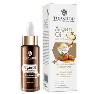 روغن پوست و مو تاپ شاپ مدل آرگان حجم 45 میلی لیتر