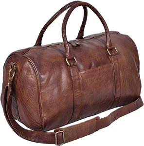 ساک ‌مسافرتی دستی چرم مدل SILVA TRAVEL BAG04 