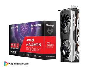 کارت گرافیک سافایر NITRO+ Radeon RX 6600 XT ظرفیت 6 گیگابایت