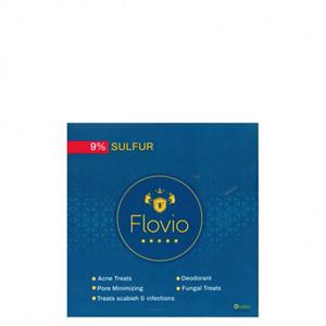 صابون سولفور فلویو Flovio Sulfur Soap Zero Bacterial 