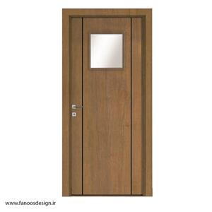 درب سرویس بهداشتی شیشه خور چوبپلاست کد 30243