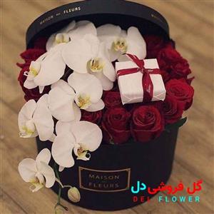 جعبه گل رز و ارکیده 422