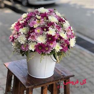 جعبه گل داوودی 211