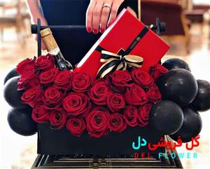 جعبه گل با بادکنک 418