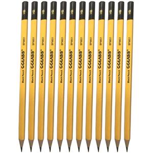مداد مشکی سی کلاس مدل Yellow12 بسته 12 عددی