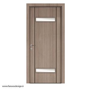 درب چوب پلاست شیشه خور سرویس بهداشتی کد 30133