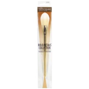 براش فونداسیون مثلثی ریل تکنیک اصل مدل Bold Metals Collection شماره 101 Real Techniques Bold Metals Collection 101 Triangle Foundation Brush