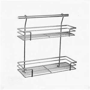 جا ادویه و حبوبات دو طبقه آویز آذین کد 150