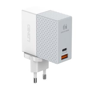 شارژر دیواری الدینیو مدل A2620C به‌ همراه کابل تبدیل MicroUSB