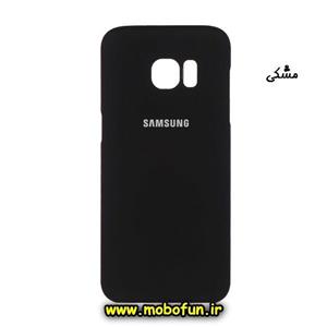 قاب گوشی Galaxy S7 Edge سامسونگ طرح ساده هارد مشکی کد 32