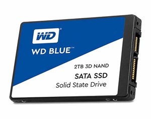 حافظه SSD اینترنال وسترن دیجیتال WD Blue 3D NAND SATA III 2.5 ظرفیت 2 ترابایت