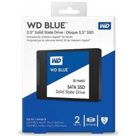 حافظه SSD اینترنال وسترن دیجیتال WD Blue 3D NAND SATA III 2.5 ظرفیت 2 ترابایت 