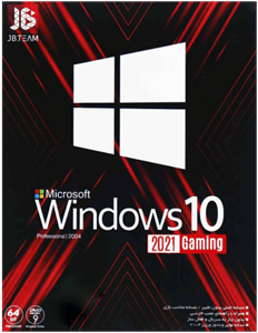 سیستم عامل Windows 10 2021 Gaming نسخه 64 بیتی شرکت JB-TEAM