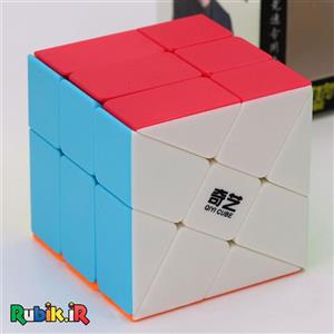 روبیک 3X3 فیشر کای وای ویندمیل QiYi 3x3x3 cube Windmill 