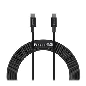 کابل تبدیل USB-C به USB-C باسئوس 100W مدل CATYS-C01 طول 2متر