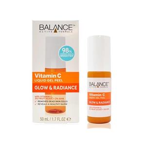 ژل پیلینگ ویتامین سی بالانس Balance 50ml Liquid Gel Peel Vitamin C 