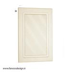 درب کابینت روکش چوب کد 077