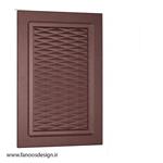 درب کابینت روکش چوب کد 023