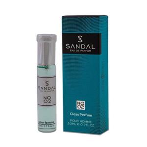 عطر مردانه رایحه ناسوموتو بالمی خنک Sandal 20ml No02 کد 24583