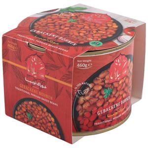 کنسرو لوبیا چیتی در سس گوجه فرنگی گیلانی - 460 گرم