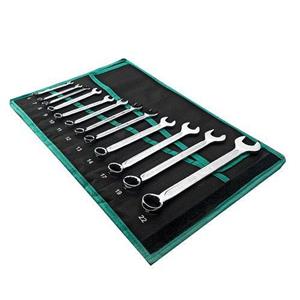 مجموعه 12 عددی آچار یکسر تخت یکسر رینگی اچ تی مدل HT252A