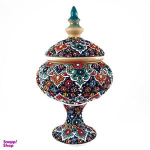 شکلات خوری میناکاری سفالی کد S06 -