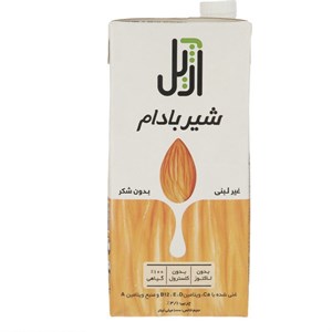 شیر غیرلبنی بادام بدون شکر آژیل - 1 لیتر