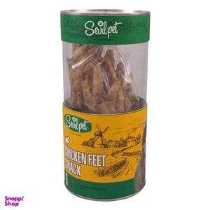 تشویقی سگ سویل پت مدل Chicken Feet Snack وزن ۲۶۰ گرم