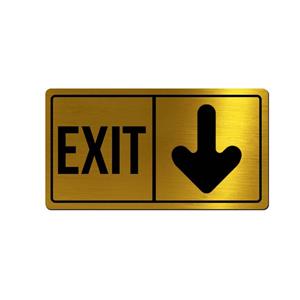 تابلو راهنما آژنگ طرح خروج کد EX-T-525