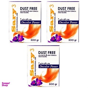 پودر دکلره ساری 3 مدل DP-1 وزن 500 گرم