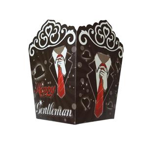 ظرف پاپ کورن مستر تم طرح کراوات بسته 6 عددی