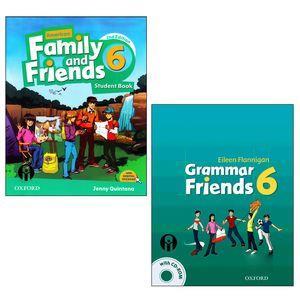 کتاب Family and Friends 6 اثر Jenny Quintana And Eileen Flannigan انتشارات الوندپویان دو جلدی
