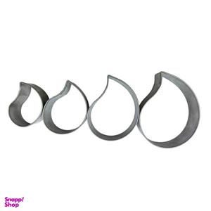 کاتر شیرینی پزی مدل بته جقه مجموعه 5عددی