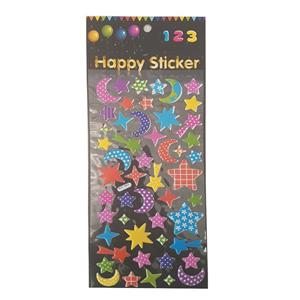 استیکر دیواری کودک مدل ماه و ستاره