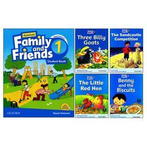 کتاب Family and Friends 1 اثر جمعی از نویسندگان انتشارات الوندپویان پنج جلدی