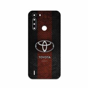 برچسب پوششی ماهوت مدل TOYOTA-Logo مناسب برای گوشی موبایل موتورولا One Fusion MAHOOT TOYOTA-Logo Cover Sticker for Motorola One Fusion