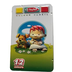 مداد رنگی 12 رنگ استایلیش مدل  2026