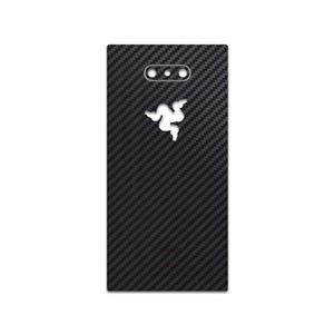 برچسب پوششی ماهوت مدل Carbon-Fiber مناسب برای گوشی موبایل ریزر Phone 2 MAHOOT Carbon-Fiber Cover Sticker for Razer Phone 2