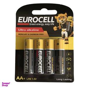 باتری قلمی یوروسل مدل Ultra Alkaline بسته 4 عددی