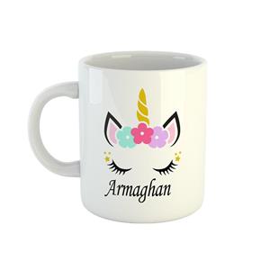 ماگ طرح اسم ارمغان مدل unicorn کد 7 