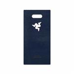 MAHOOT Deep-Blue-Leather Cover Sticker for Razer Phone 2