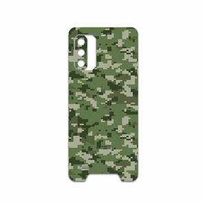 برچسب پوششی ماهوت مدل Army Green Pixel مناسب برای گوشی موبایل یولفون Armor 7 MAHOOT Cover Sticker for Ulefone 