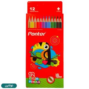 مداد رنگی 12 رنگ پنتر مدل pcp101