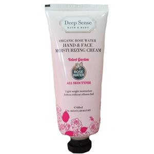 کرم مرطوب کننده دیپ سنس مدل Rose Water حجم 60 میلی لیتر 