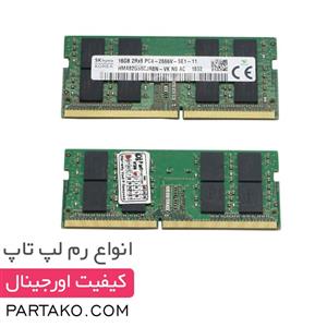 رم  16  گیگابایت  SK HYNIX DDR4 2666 16GB مناسب  لپ تاپ ایسر ACER e5-573 