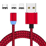 کابل تبدیل USB به microUSB / USB-C / لایتنینگ ایکس کابل مدل XCBL طول 1 متر