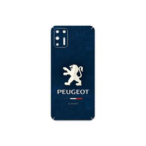 برچسب پوششی ماهوت مدل Peugeot-Logo مناسب برای گوشی موبایل موتورولا Moto G9 Plus MAHOOT Peugeot-Logo Cover Sticker for Motorola Moto G9 Plus
