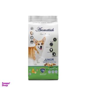 غذای خشک سگ آروماتیش مدل Junior Mini Lamb وزن 2 کیلوگرم