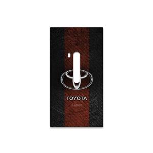 برچسب پوششی ماهوت مدل TOYOTA-Logo مناسب برای گوشی موبایل نوکیا Lumia 920 MAHOOT TOYOTA-Logo Cover Sticker for Nokia Lumia 920